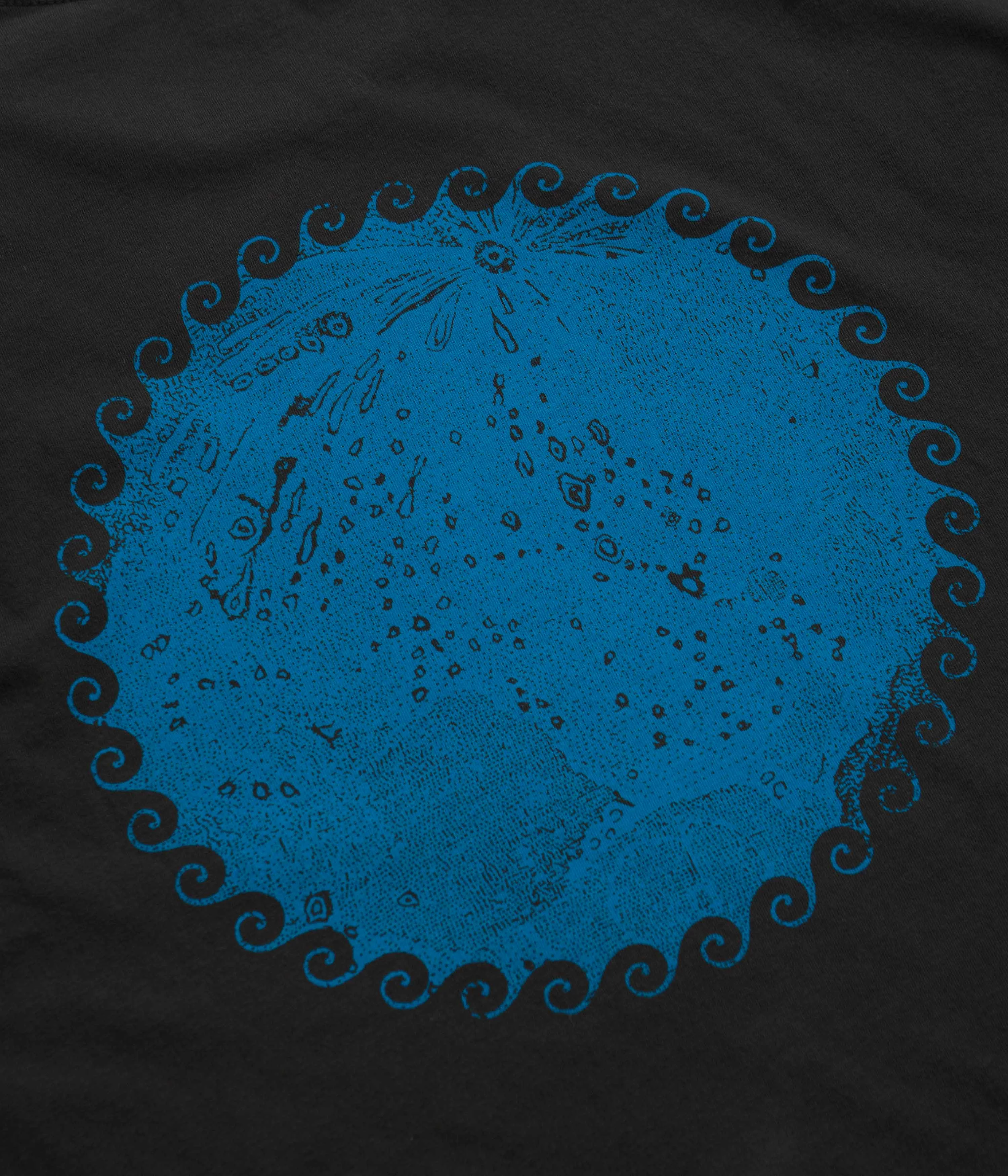 Mollusk Celestial T-Shirt - Faded Black