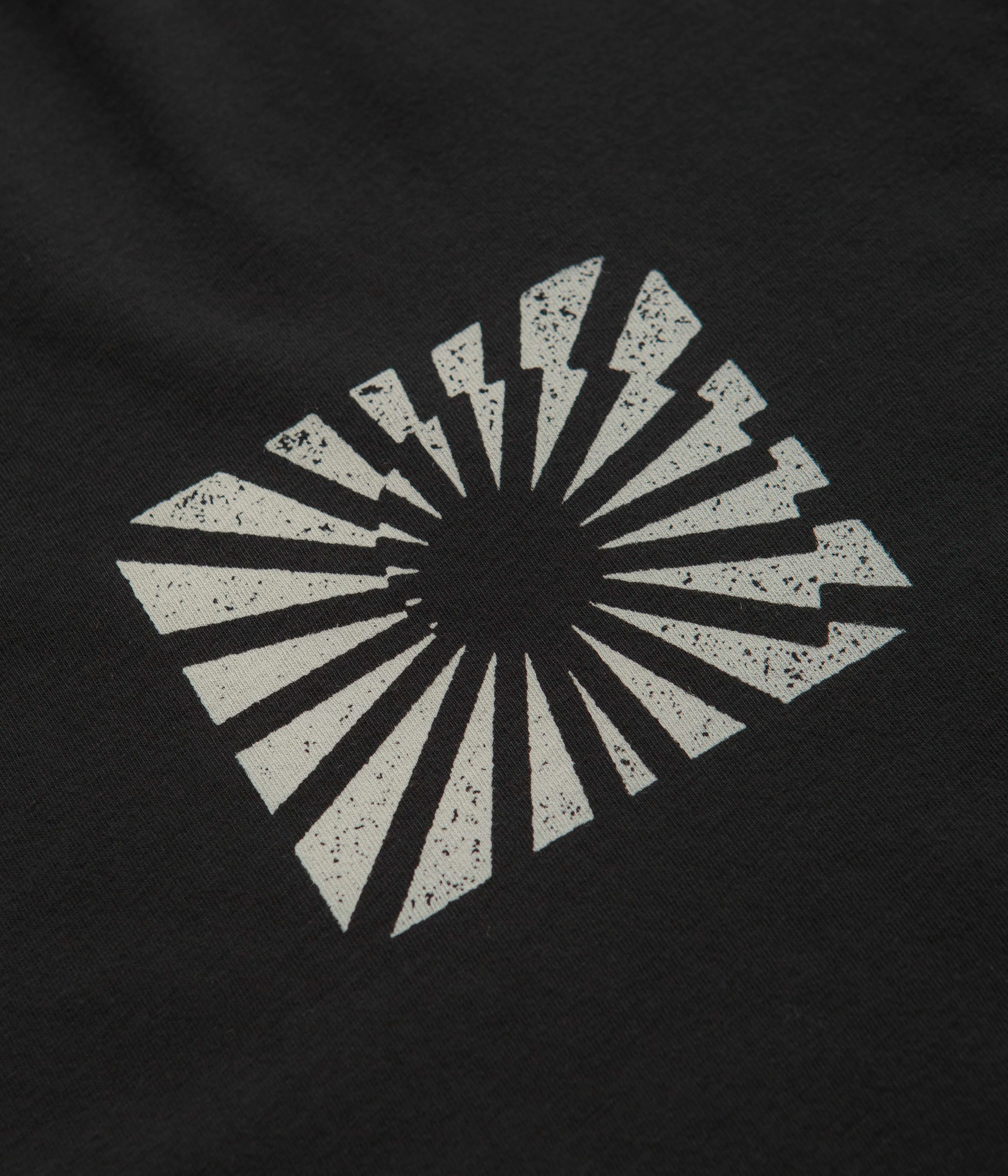 Mollusk Refraction T-Shirt - Faded Black