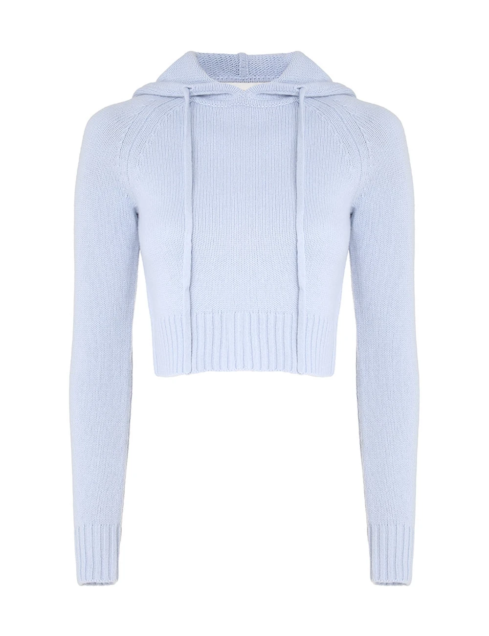 		Natura Cropped Hooded Sweater	