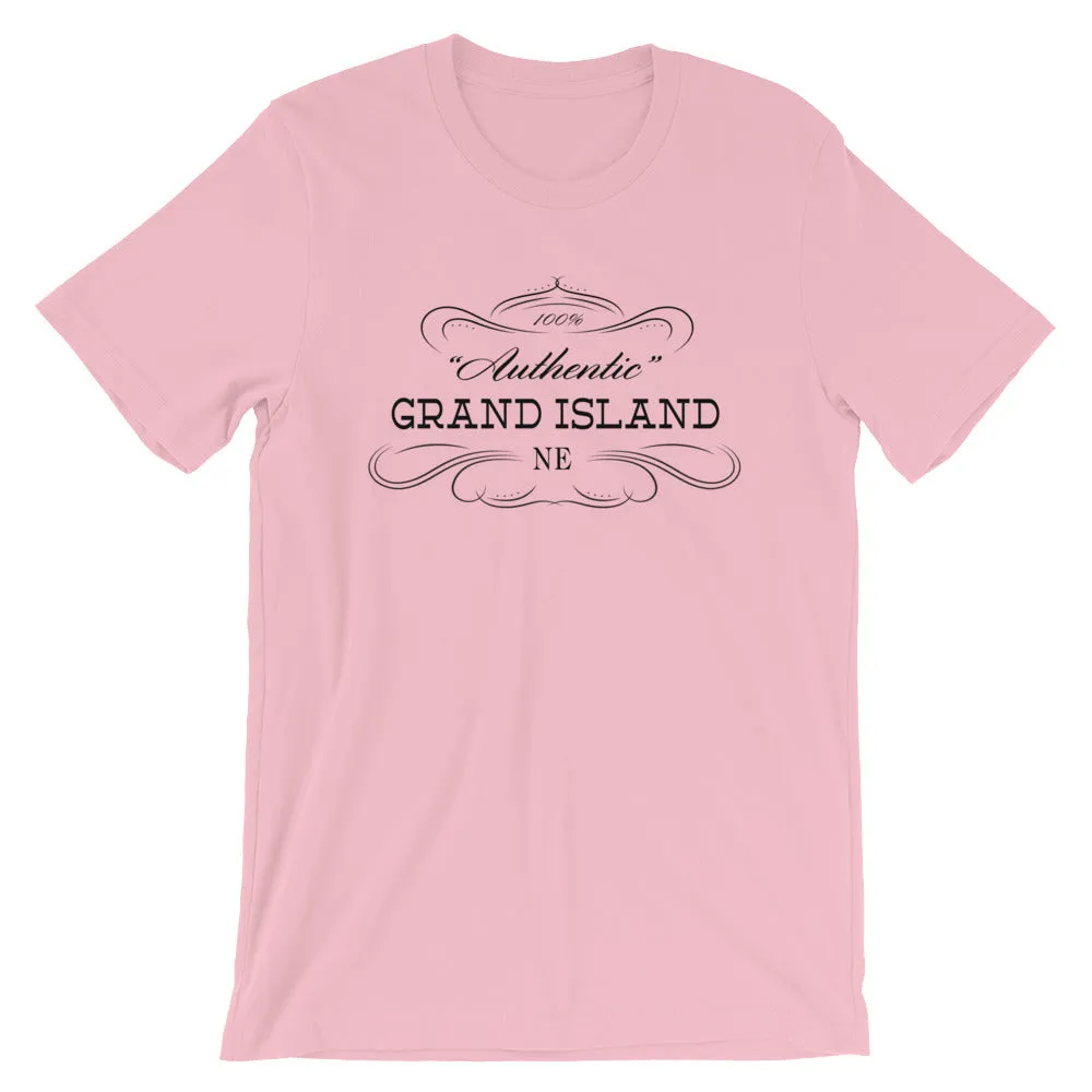 Nebraska - Grand Island NE - Short-Sleeve Unisex T-Shirt - Authentic