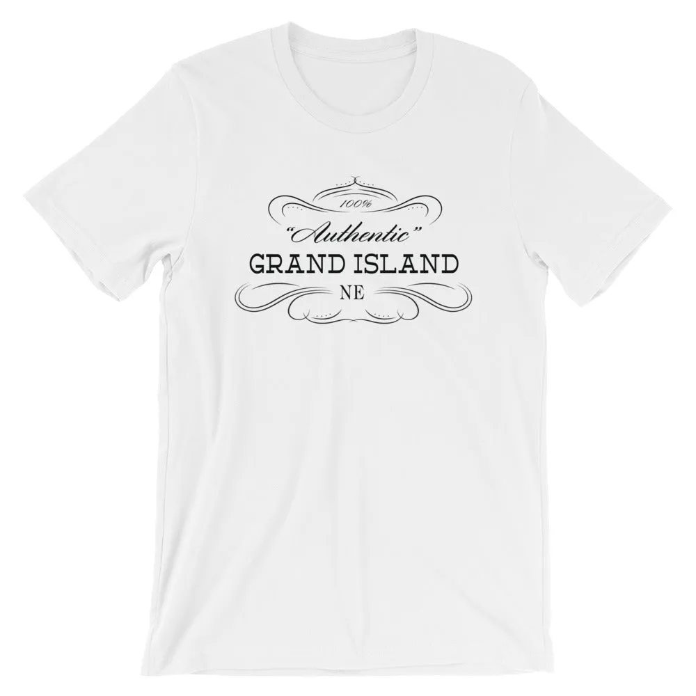 Nebraska - Grand Island NE - Short-Sleeve Unisex T-Shirt - Authentic