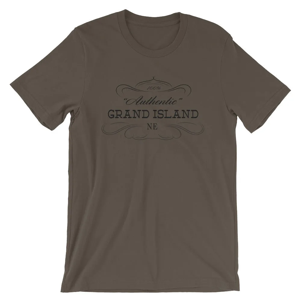 Nebraska - Grand Island NE - Short-Sleeve Unisex T-Shirt - Authentic