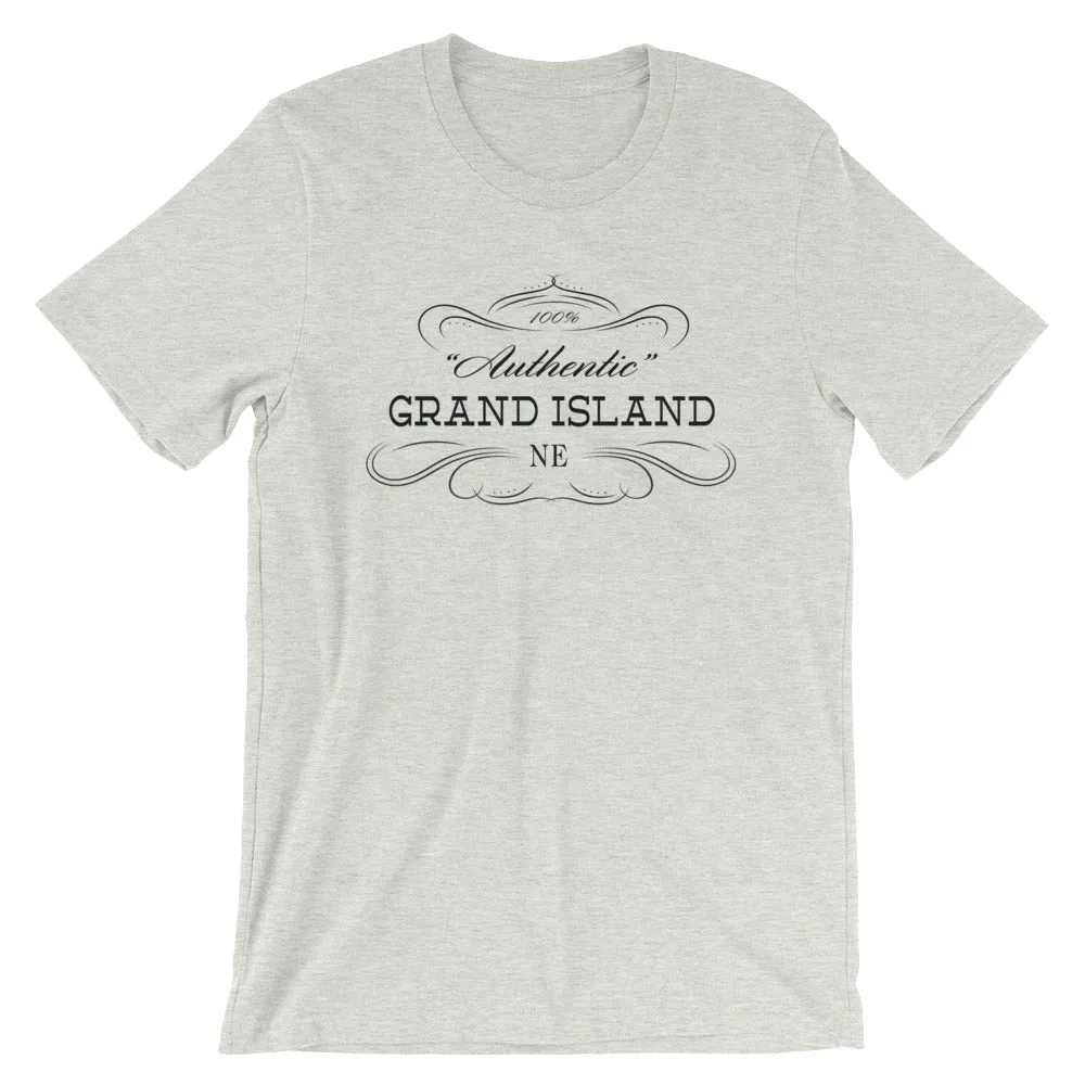 Nebraska - Grand Island NE - Short-Sleeve Unisex T-Shirt - Authentic