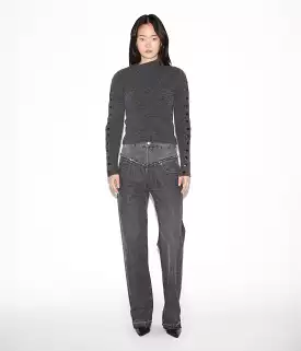 NOEMIE PANTS- FADED BLACK