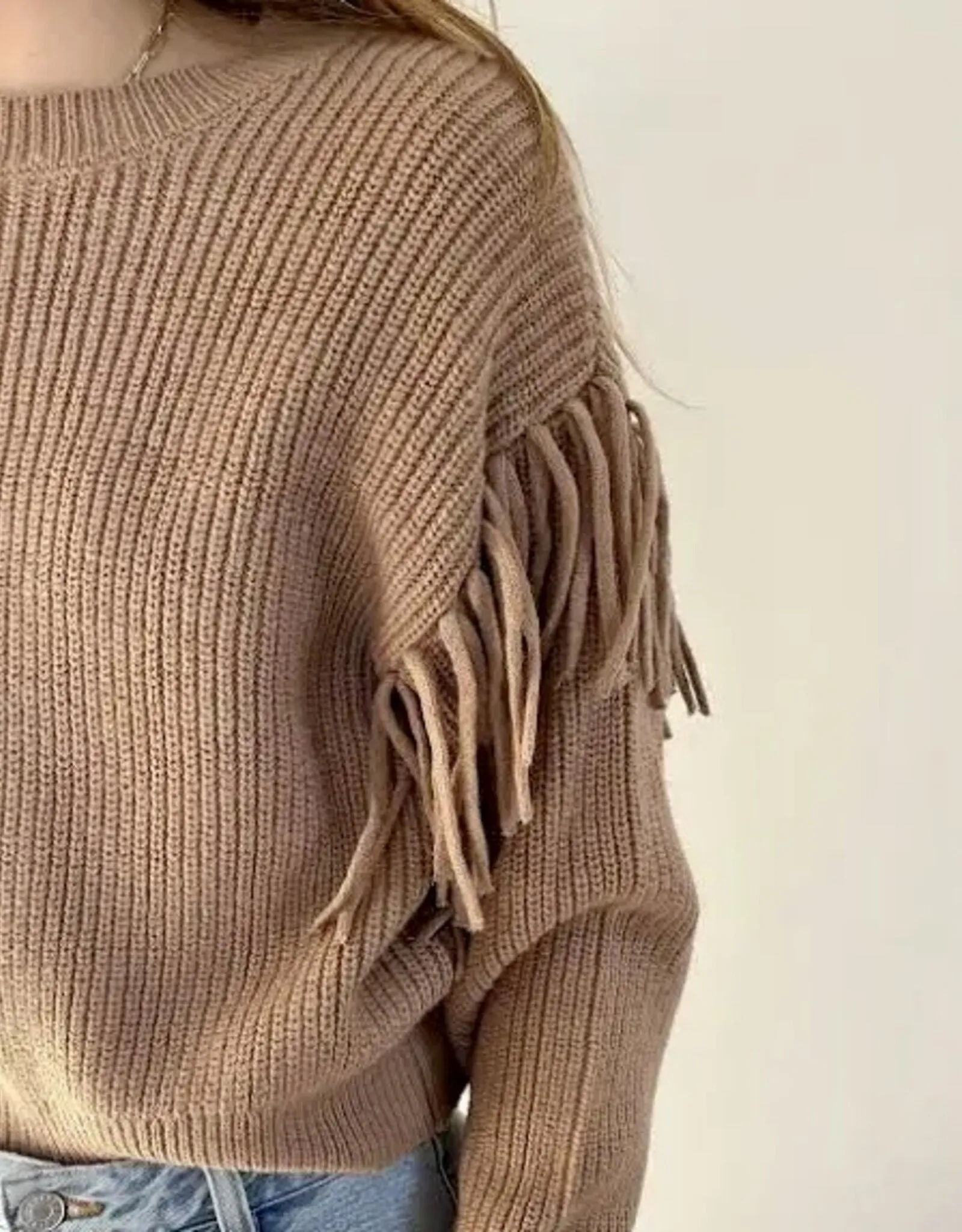   On The Fringe Sweater