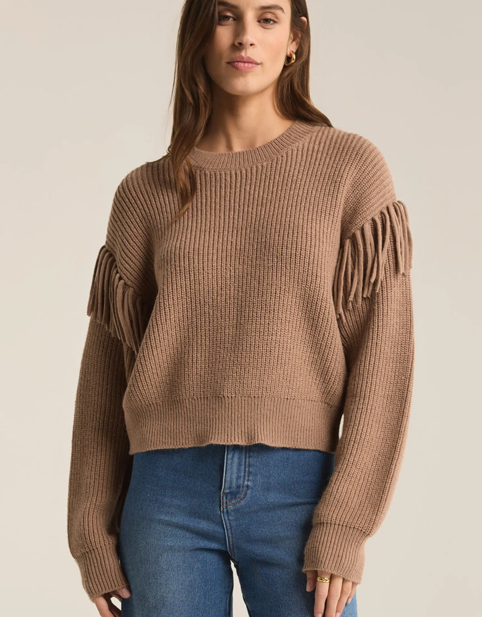   On The Fringe Sweater