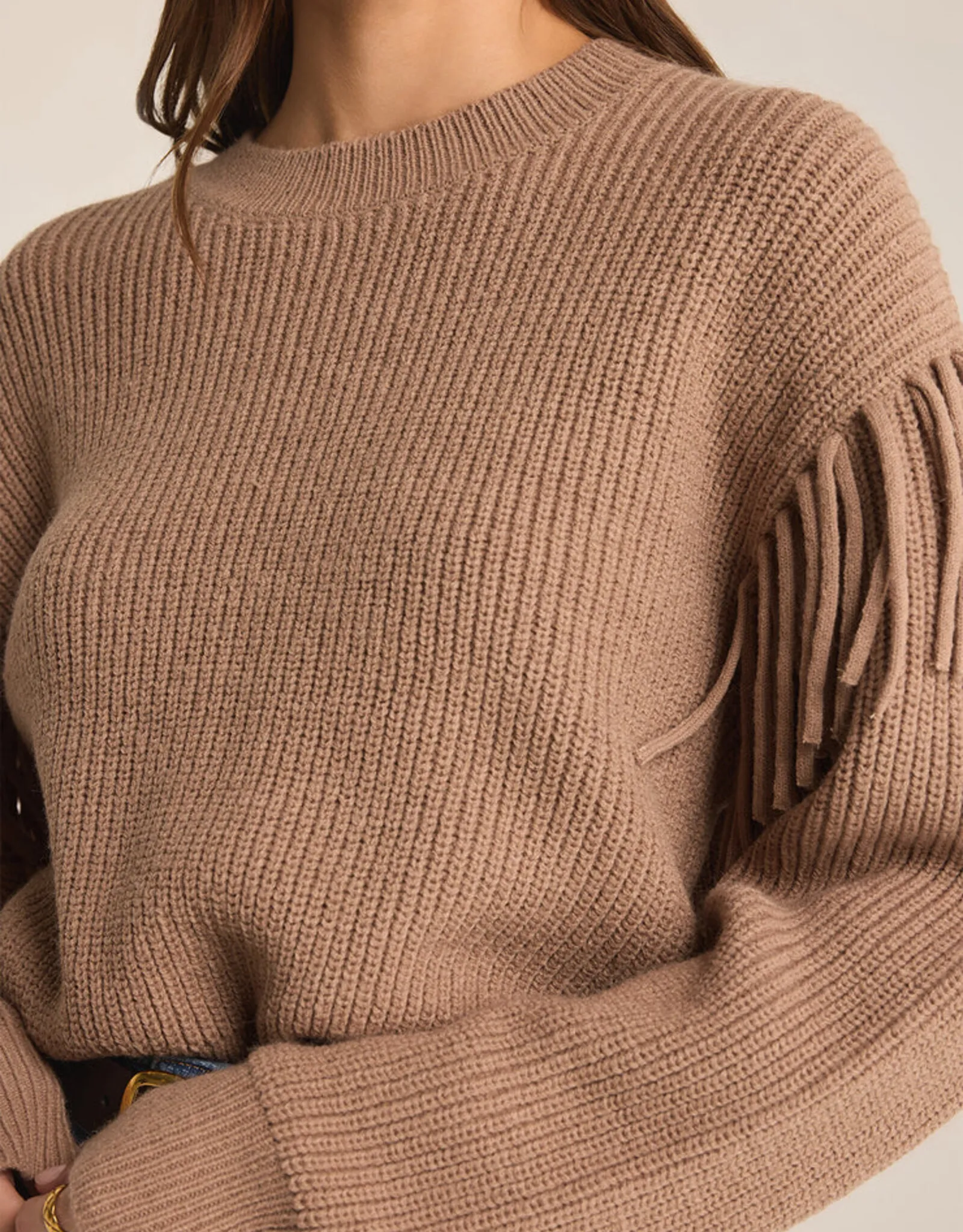   On The Fringe Sweater