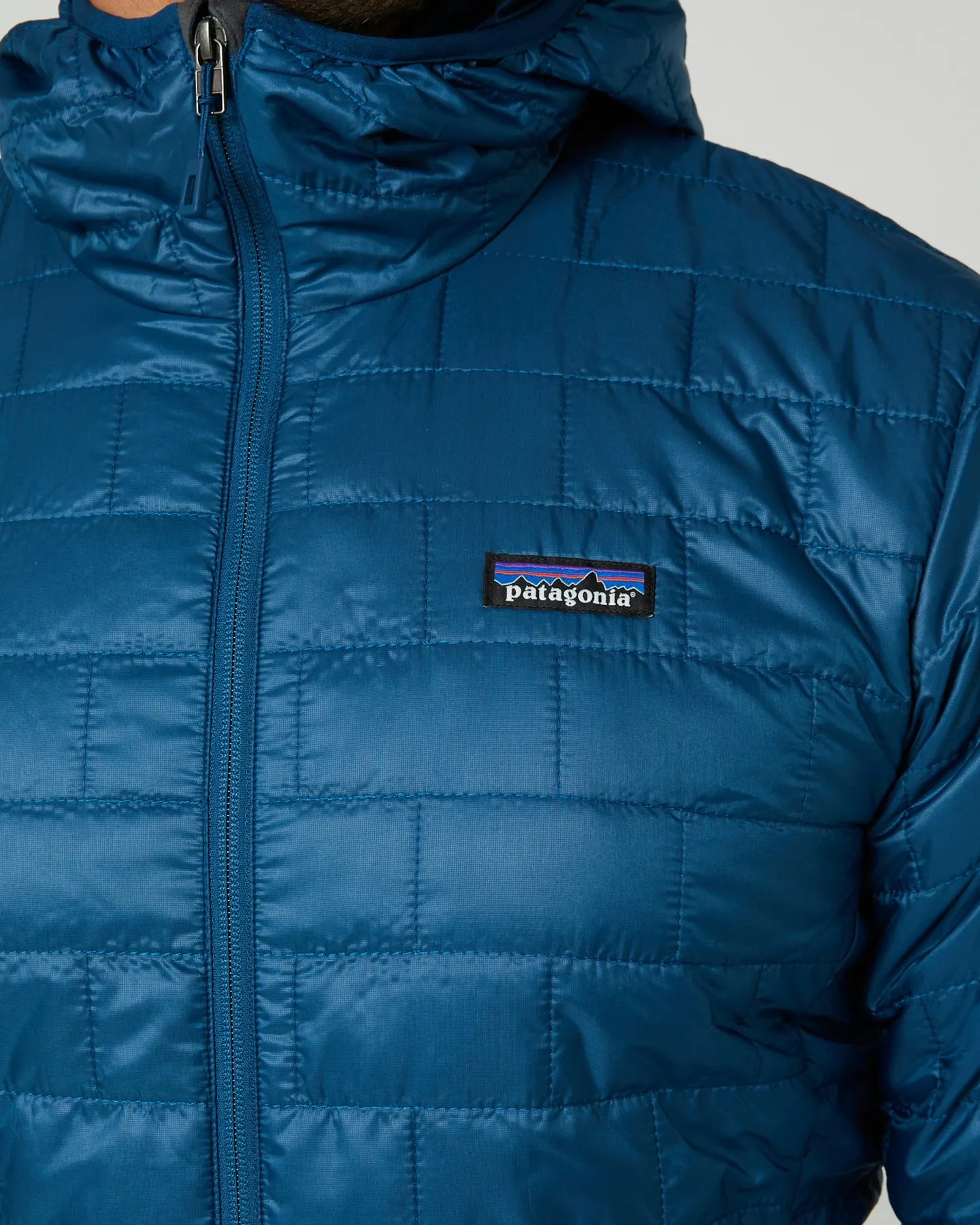 Patagonia Mens Nano Puff Hoody - Lagom Blue | SurfStitch