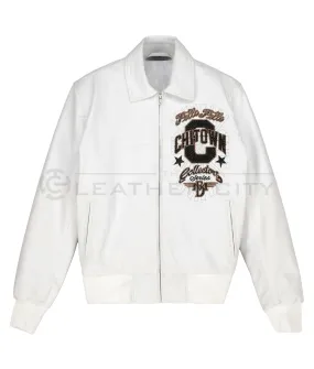 Pelle Pelle Jacket - White | Pelle Pelle Leather Jacket