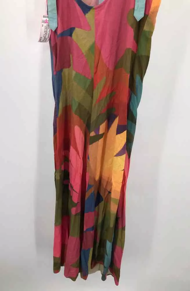 Pre-Owned Farm Rio Green Size XS Sleeveless Jumpsuit