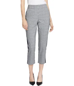 Rachel Roy Womens Plaid Casual Cropped Pants