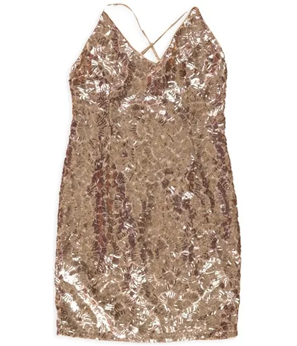 Ralph Lauren Womens Sequined Bodycon Dress