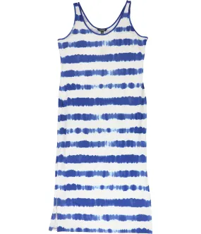 Ralph Lauren Womens Tiedye Stripe Tank Dress