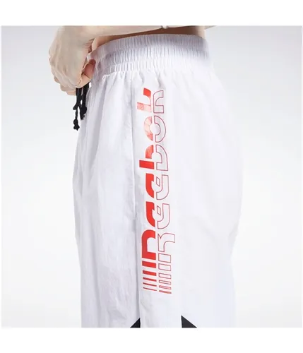 Reebok Womens Wide Leg Athletic Track Pants