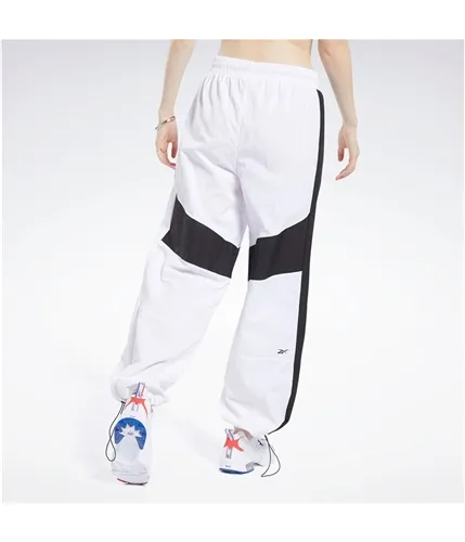 Reebok Womens Wide Leg Athletic Track Pants