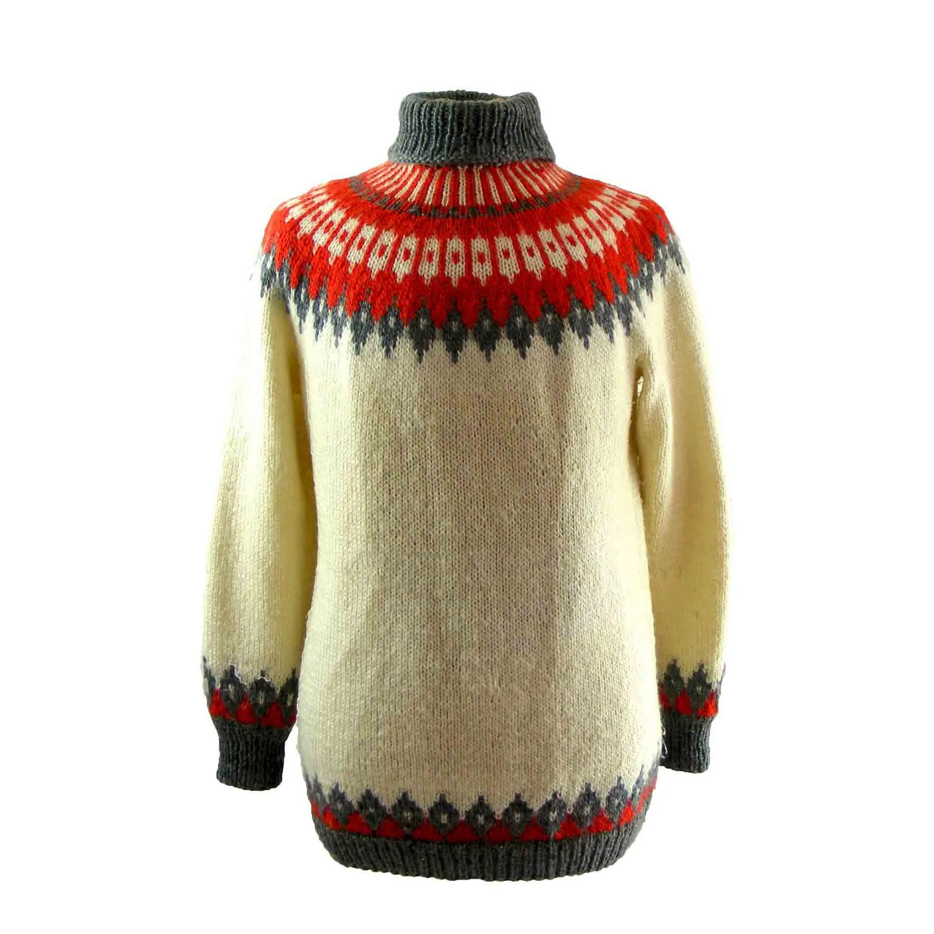 Retro Nordic sweater