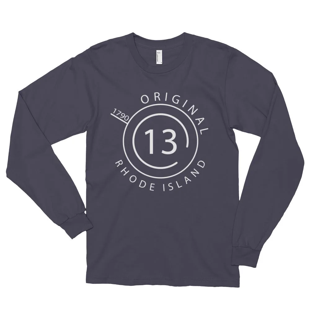 Rhode Island - Long sleeve t-shirt (unisex) - Original 13