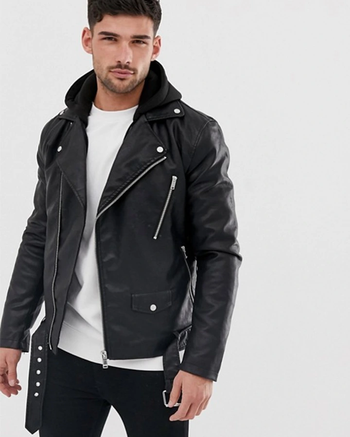 River Island Faux Leather Jacket - William Jacket