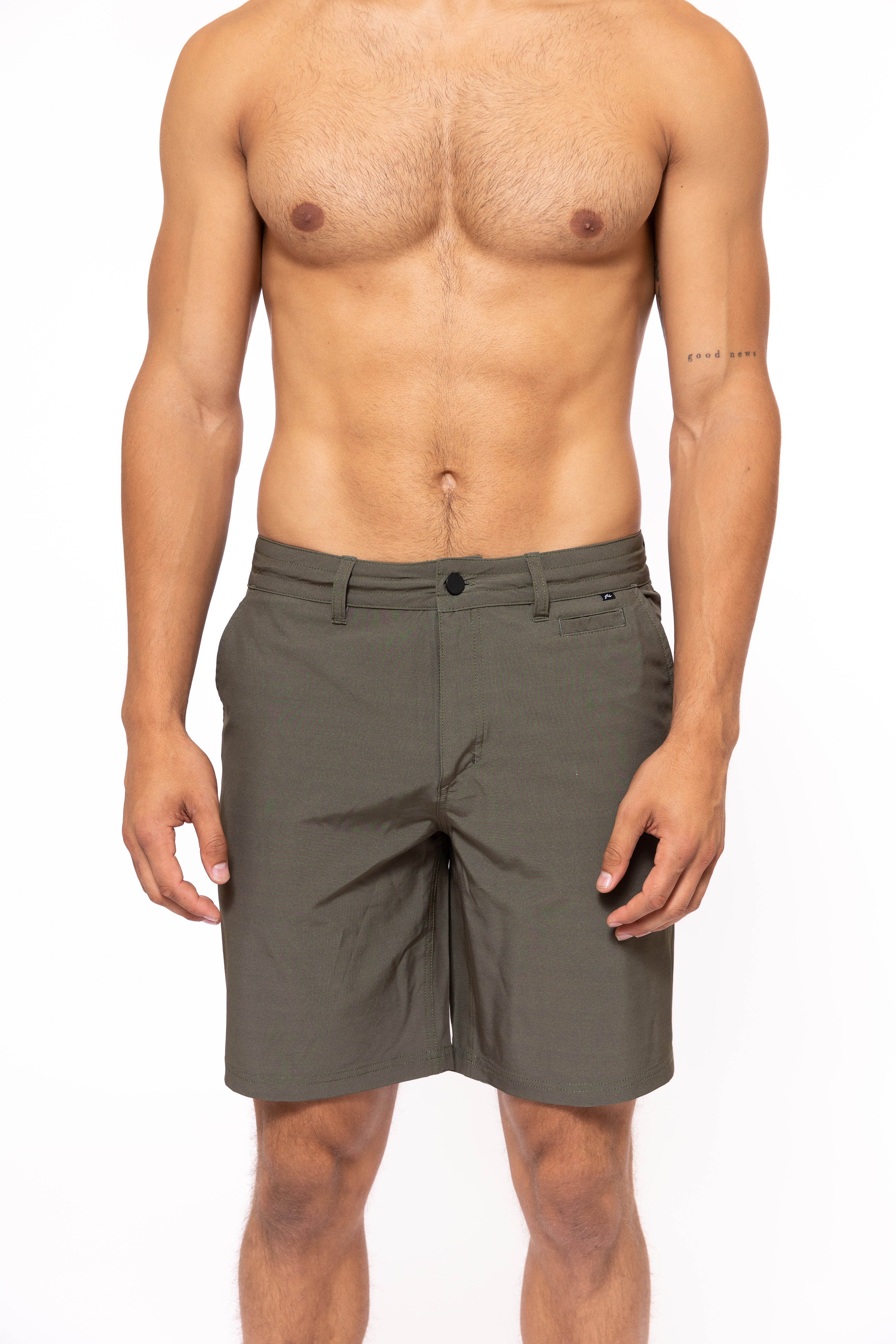 Rusty USA Hunter 19 Hybrid Boardshort Savanna SAVANNA