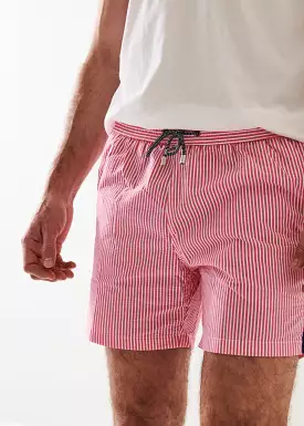 STRIPED SWIM SHORT