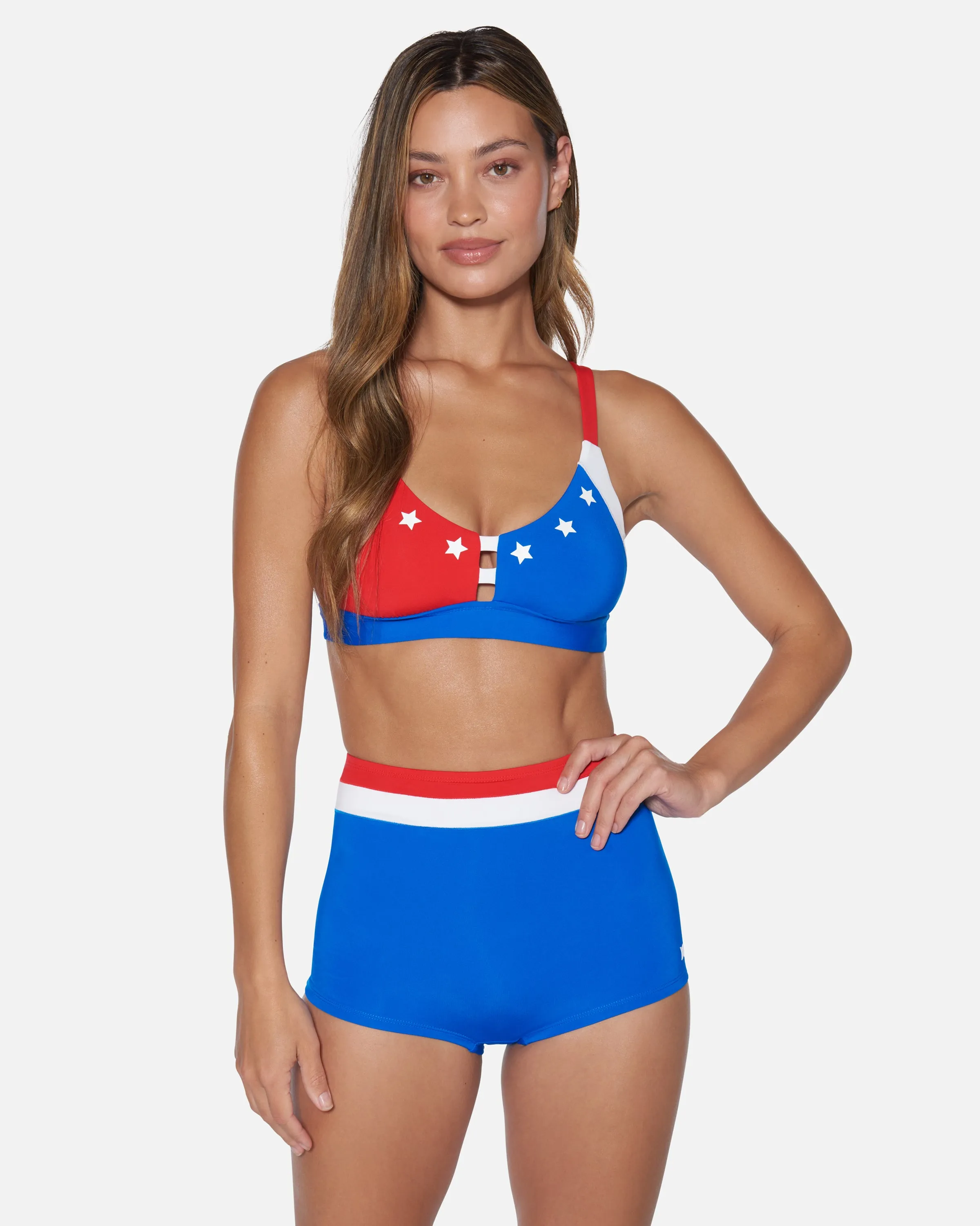 Team Moore Retro Swim Short