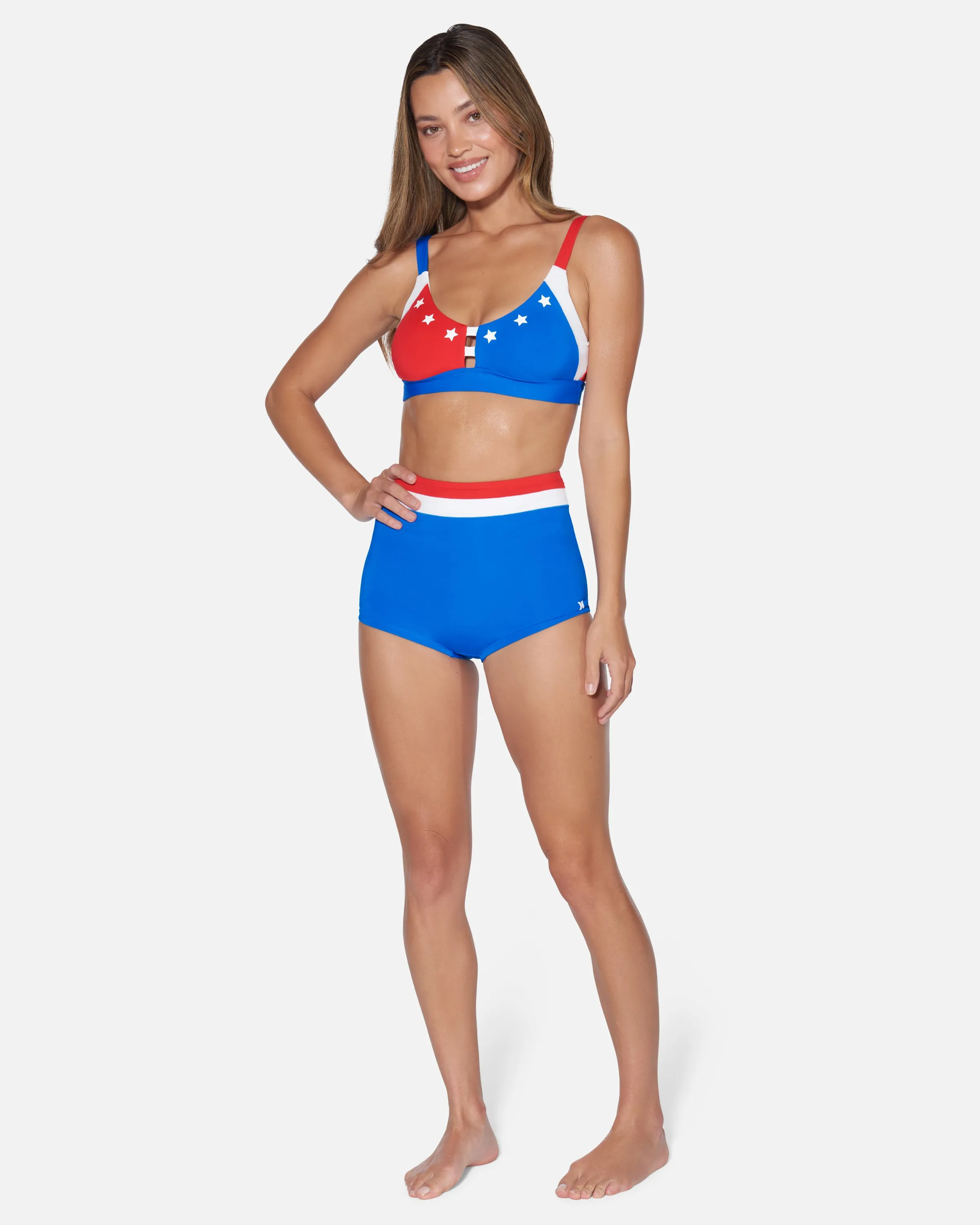 Team Moore Retro Swim Short