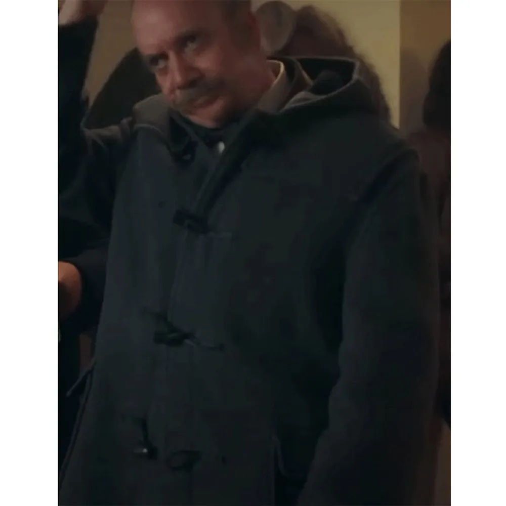 The Holdovers Paul Giamatti Coat