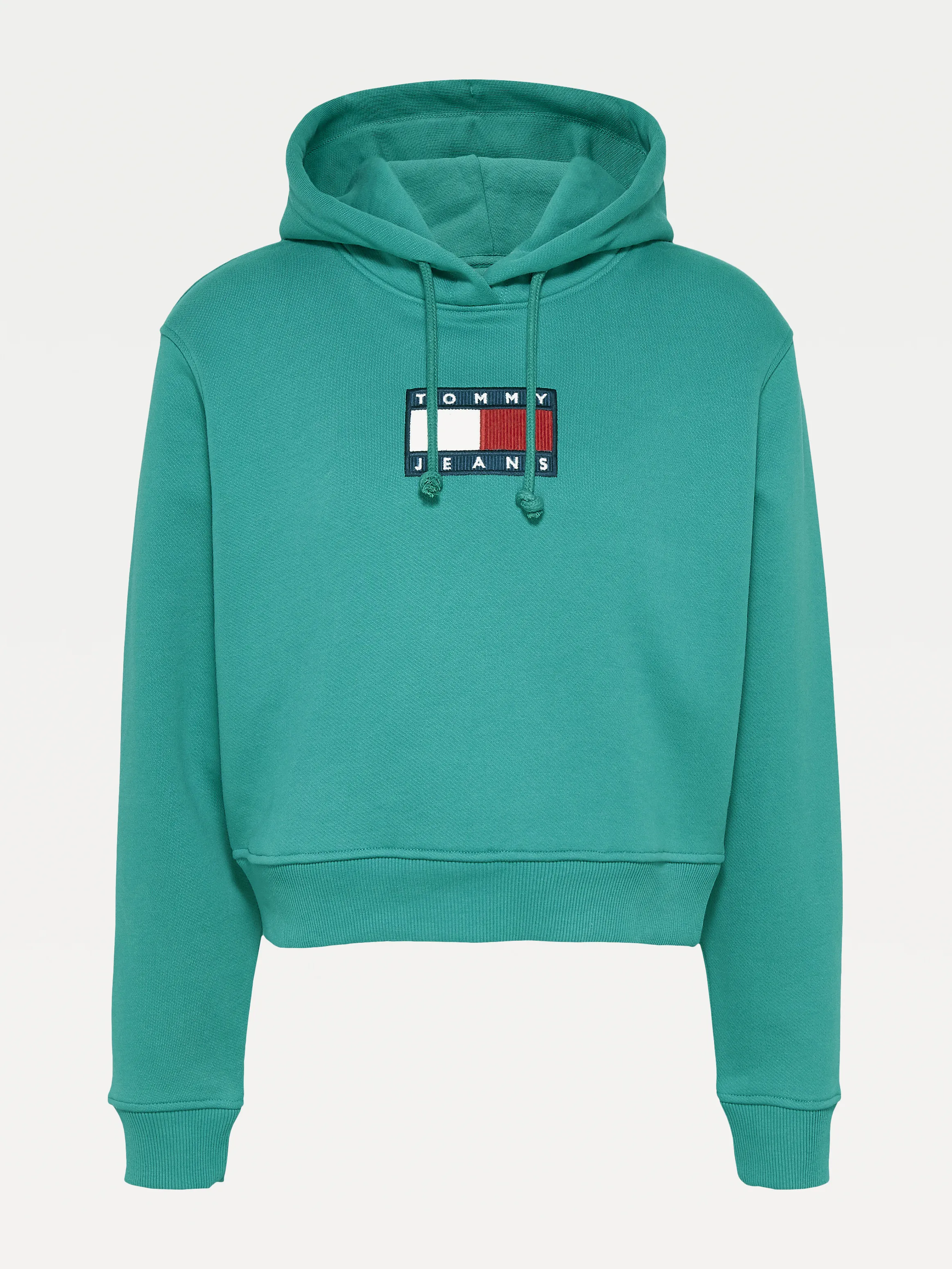 Tommy Badge Cropped Fit Hoody | Sweatshirts & Hoodies | Tommy Hilfiger