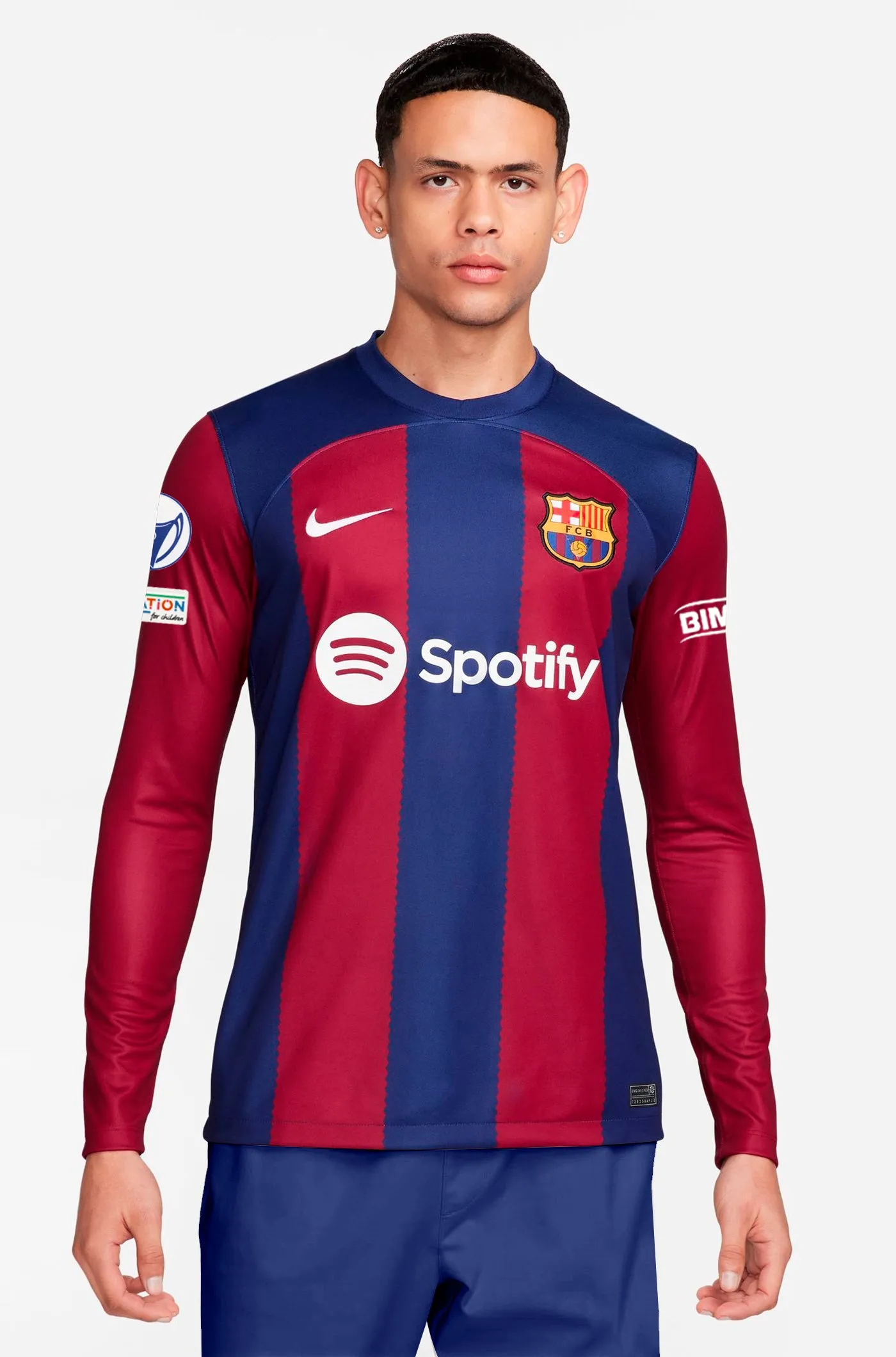 UWCL FC Barcelona home shirt 23/24 - Long-sleeve - PINA