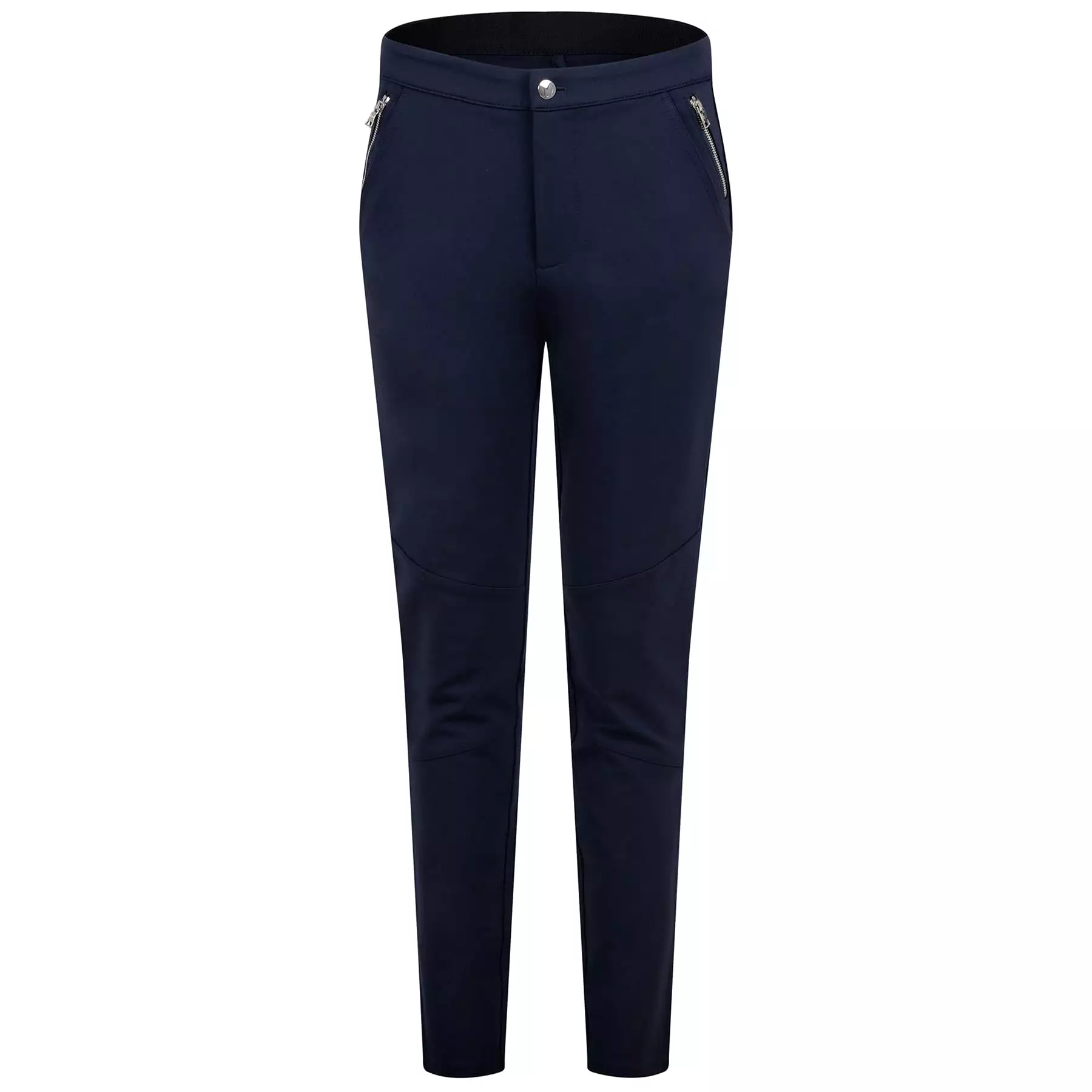 Womens Double Knit Moto Trousers Twilight Navy - SS24