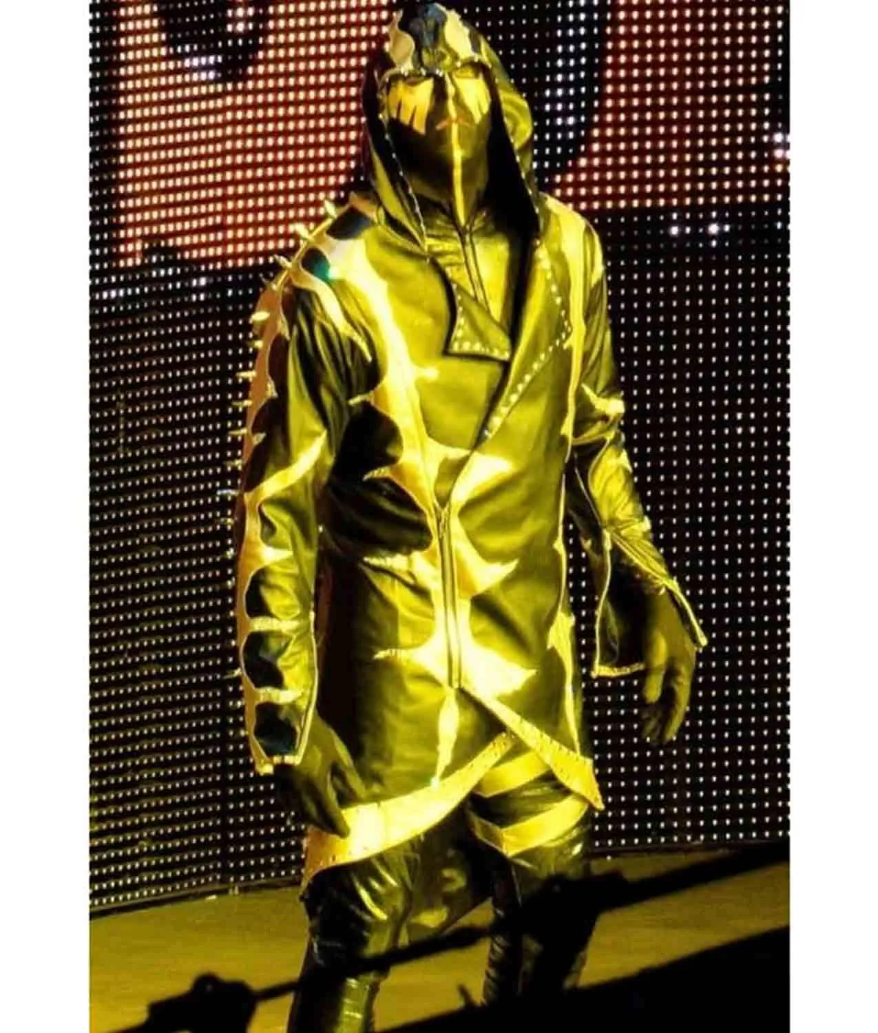 WWE Wrestler Gold Dust Hoodie Coat - Mens Coat