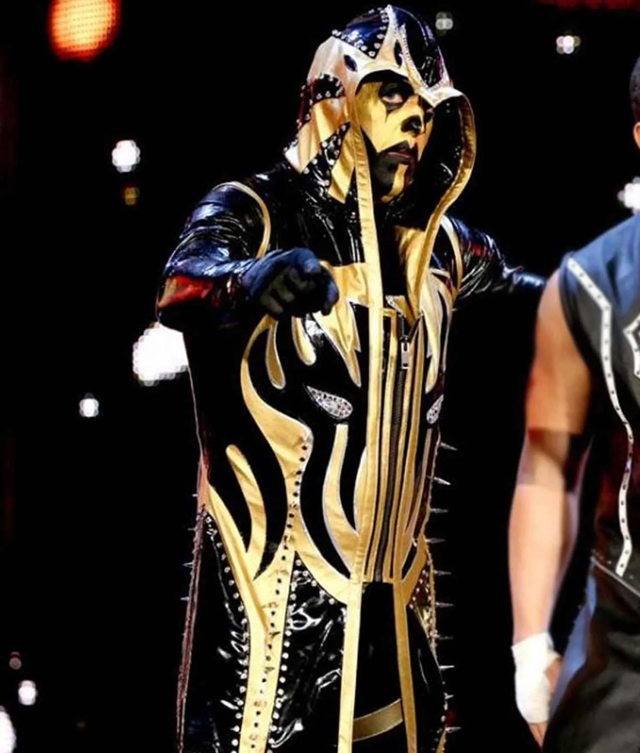 WWE Wrestler Gold Dust Hoodie Coat - Mens Coat