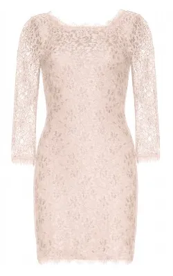 Zarita Lace Dress Pink